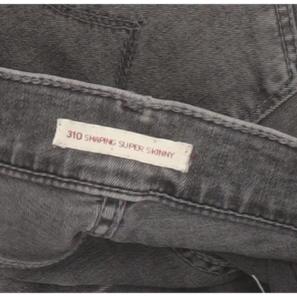 Levi's 310 Shaping Women Grey Skinny Slim Stretch Jeans W28 L29