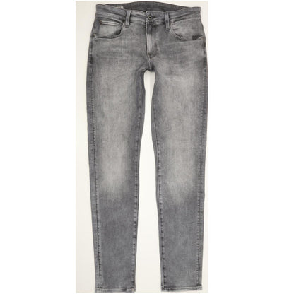 G-Star Revend Men Grey Skinny Slim Stretch Jeans W31 L34