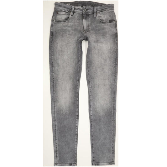 G-Star Revend Men Grey Skinny Slim Stretch Jeans W31 L34
