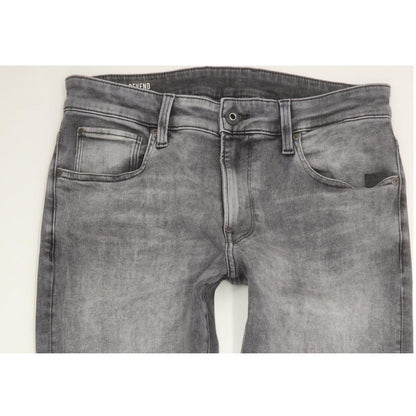 G-Star Revend Men Grey Skinny Slim Stretch Jeans W31 L34