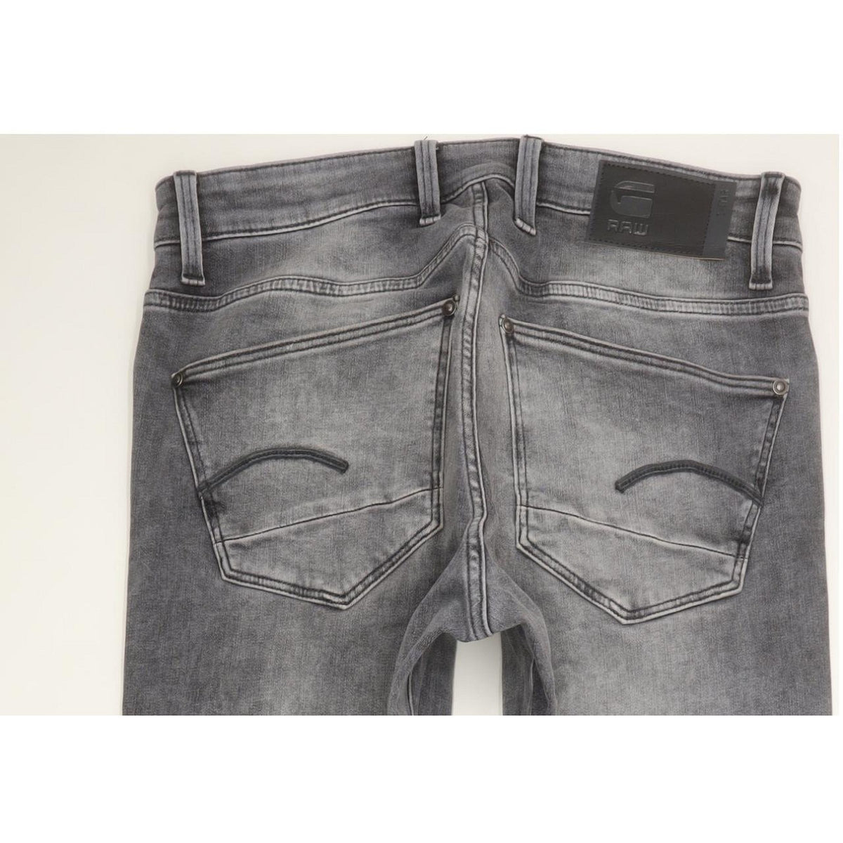 G-Star Revend Men Grey Skinny Slim Stretch Jeans W31 L34