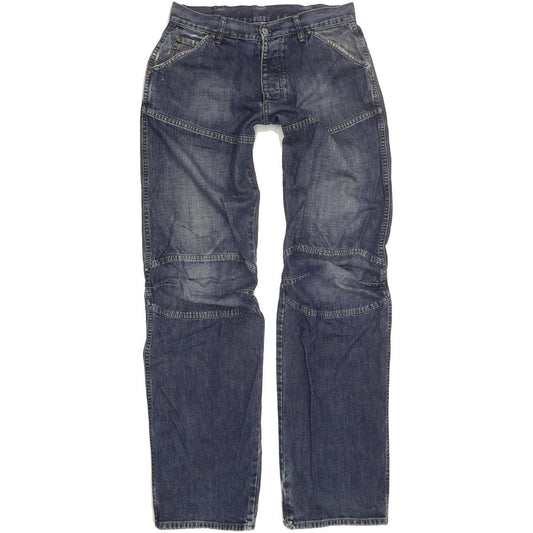 G-Star Elwood Men Blue Straight Regular Jeans W32 L37