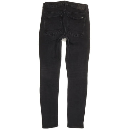 G-Star 3301 Women Black Skinny Slim Stretch Jeans W32 L31