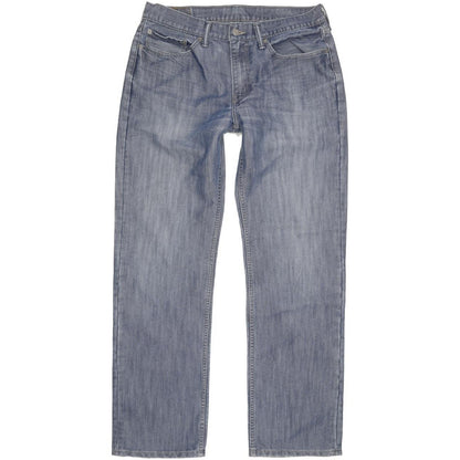 Levi's 514 Men Blue Straight Slim Jeans W34 L32