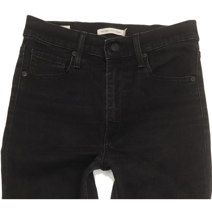 Levi's Mile Women Black Skinny Slim Stretch Jeans W28 L29