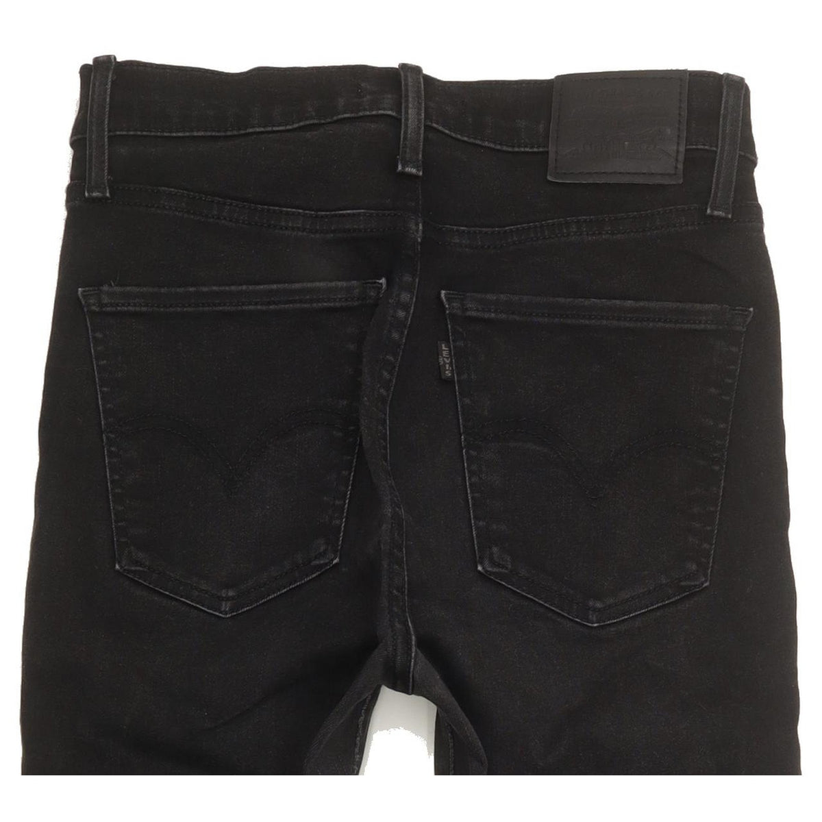 Levi's Mile Women Black Skinny Slim Stretch Jeans W28 L29