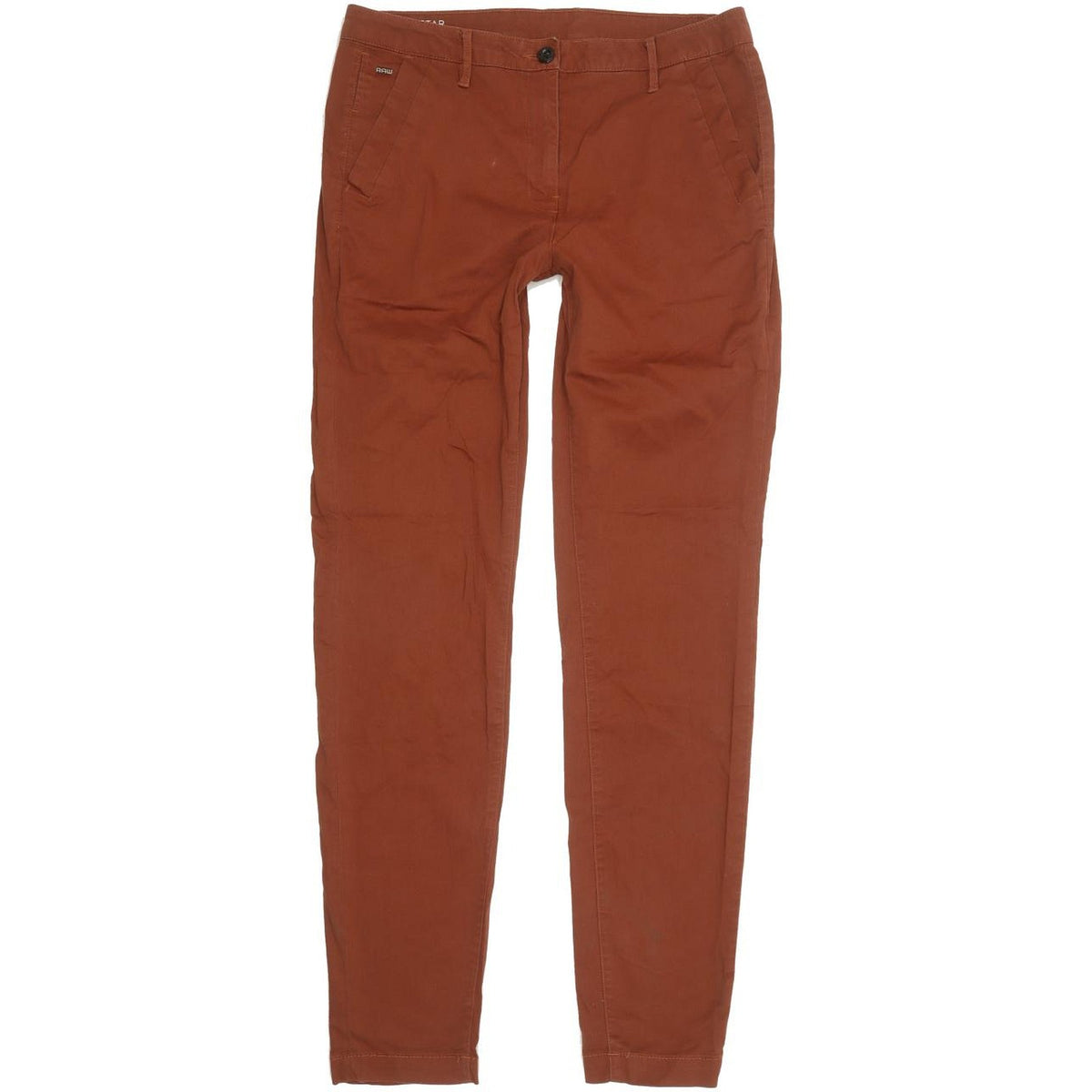 G-Star Bronson Women Brown Skinny Slim Chino Stretch Jeans W29 L32