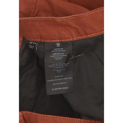 G-Star Bronson Women Brown Skinny Slim Chino Stretch Jeans W29 L32