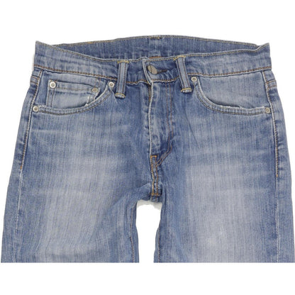 Levi's 511 Men Blue Straight Slim Stretch Jeans W30 L31
