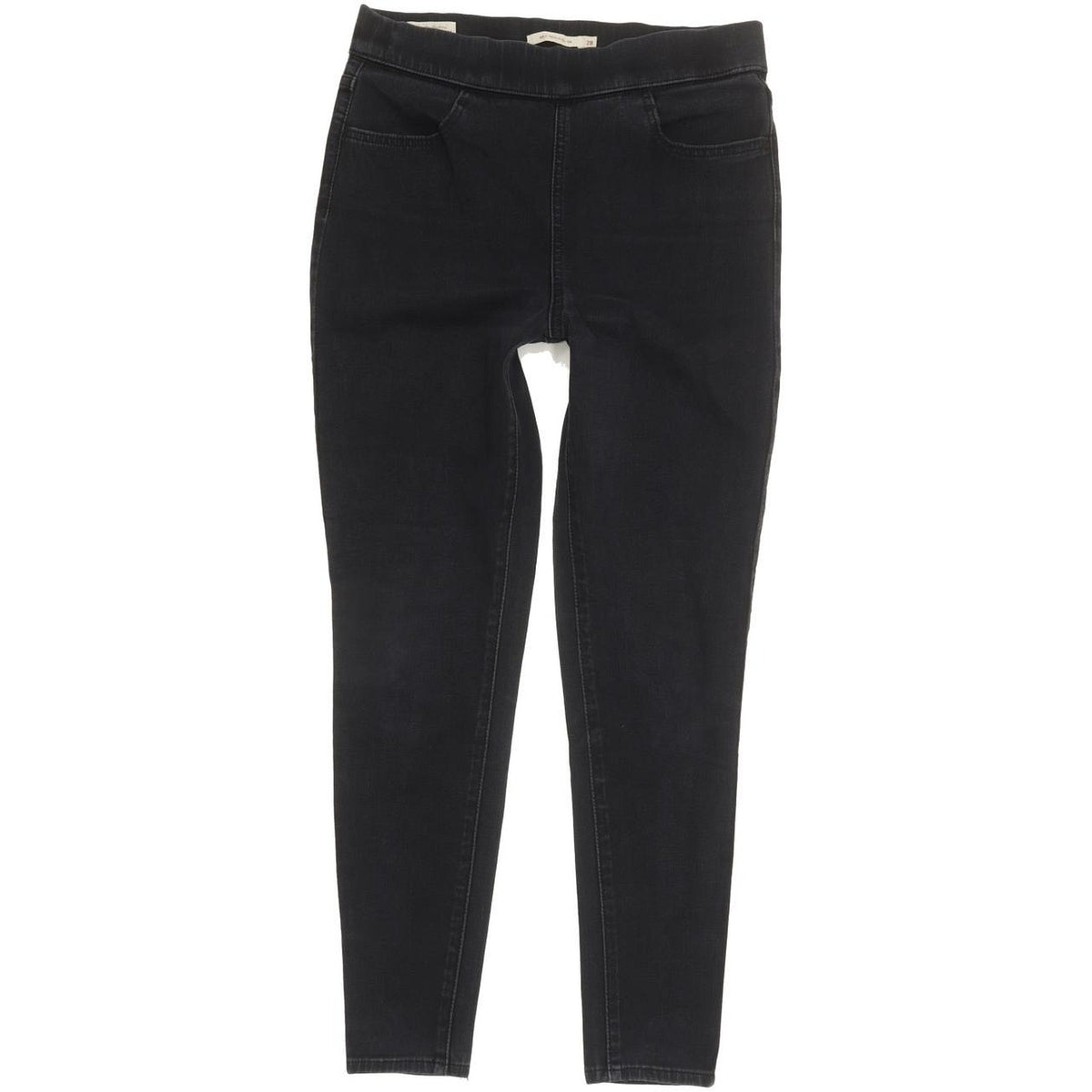 Levi's Mile Pull on Black Skinny Slim Stretch Leggings High Waisted W28 L26