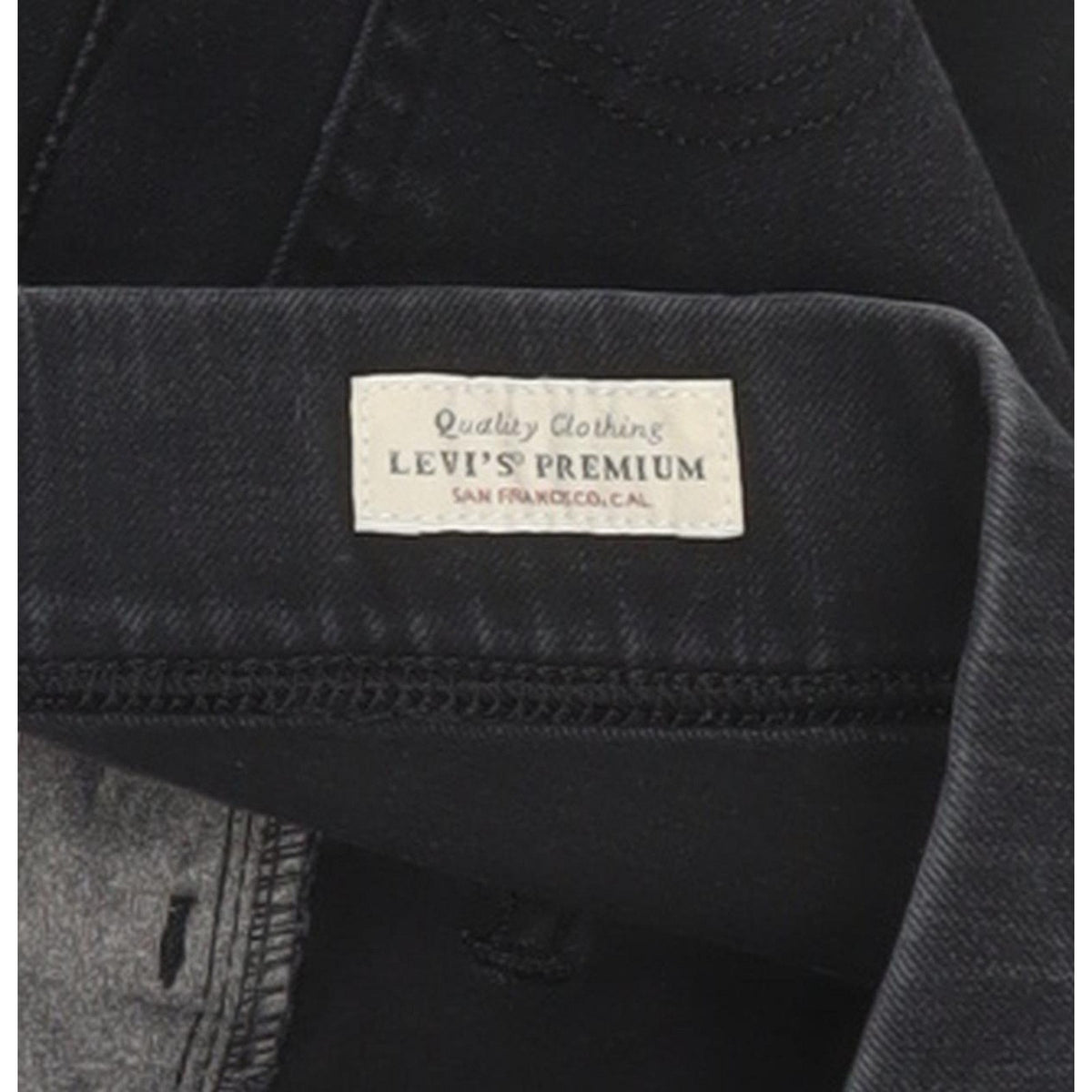 Levi's Mile Pull on Black Skinny Slim Stretch Leggings High Waisted W28 L26