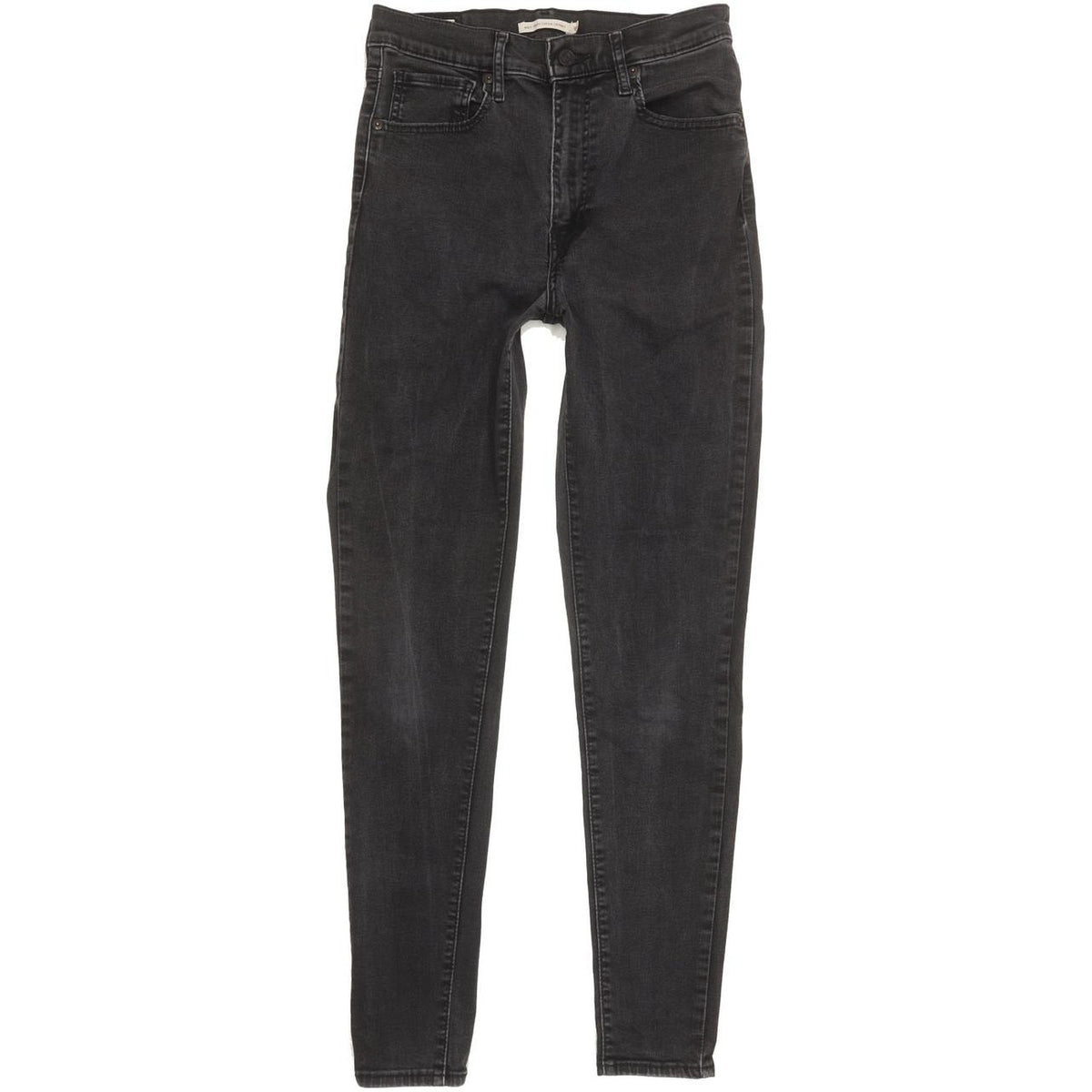 Levi's Mile Black Skinny Slim Stretch Jeans High Waisted W30 L29