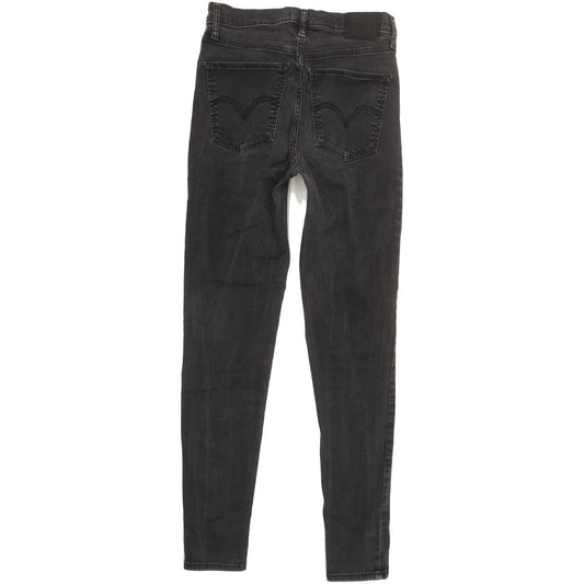 Levi's Mile Black Skinny Slim Stretch Jeans High Waisted W30 L29