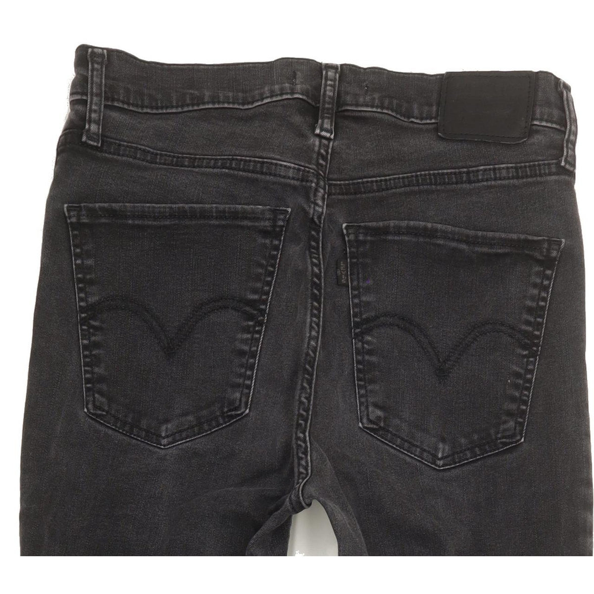 Levi's Mile Black Skinny Slim Stretch Jeans High Waisted W30 L29