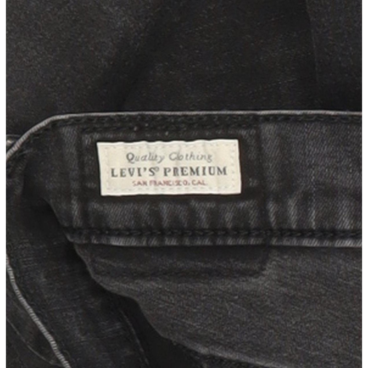Levi's Mile Black Skinny Slim Stretch Jeans High Waisted W30 L29