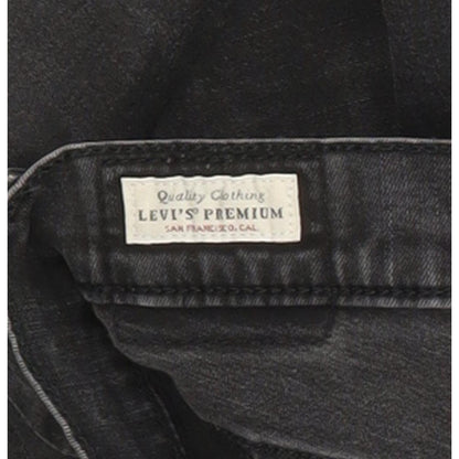 Levi's Mile Black Skinny Slim Stretch Jeans High Waisted W30 L29