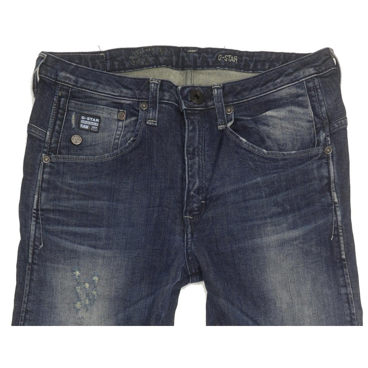 G-Star Arc 3D Women Blue Tapered Loose Stretch Jeans W26 L32