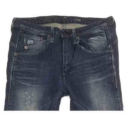 G-Star Arc 3D Women Blue Tapered Loose Stretch Jeans W26 L32