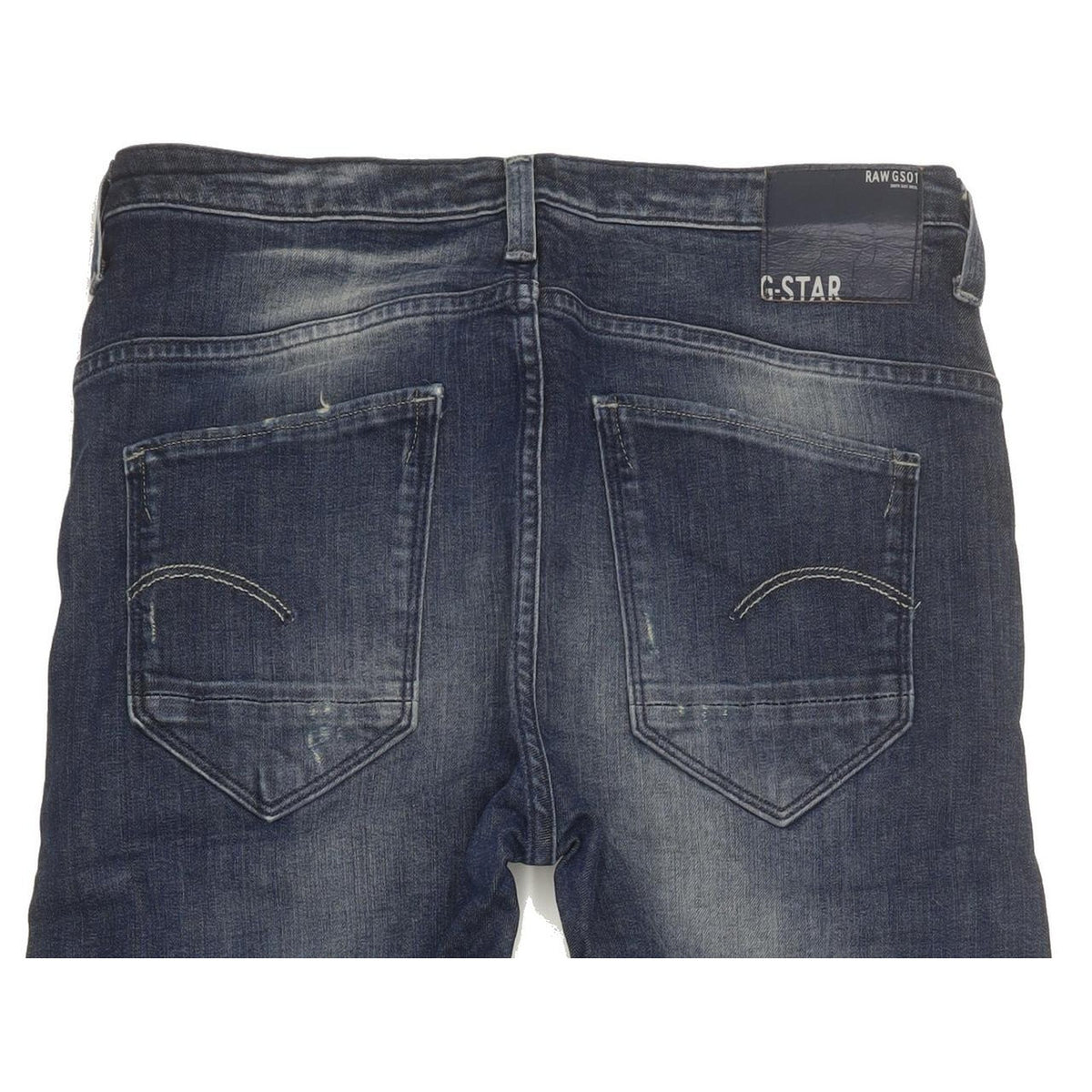 G-Star Arc 3D Women Blue Tapered Loose Stretch Jeans W26 L32