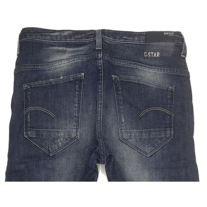 G-Star Arc 3D Women Blue Tapered Loose Stretch Jeans W26 L32
