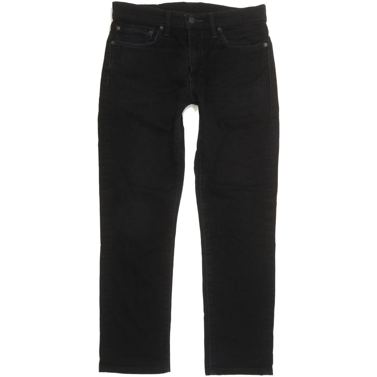 Levi's 511 Men Black Straight Slim Stretch Jeans W32 L29