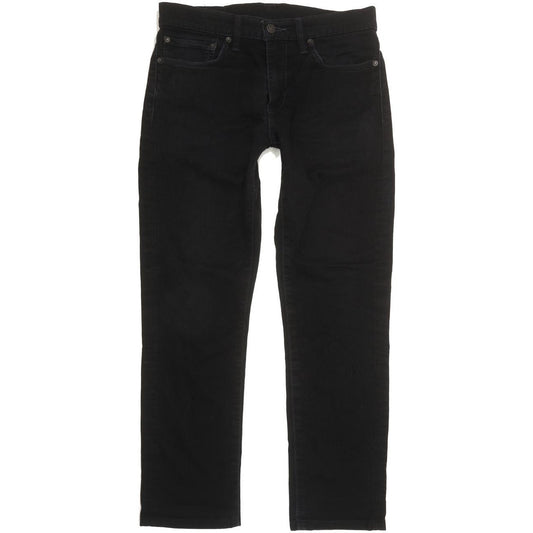 Levi's 511 Men Black Straight Slim Stretch Jeans W32 L29