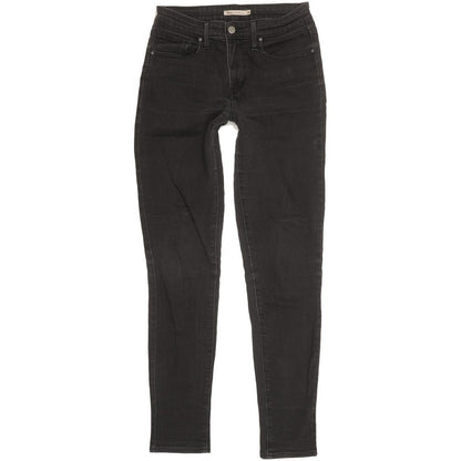 Levi's Filiforme Women Grey Skinny Slim Stretch Jeans W28 L31