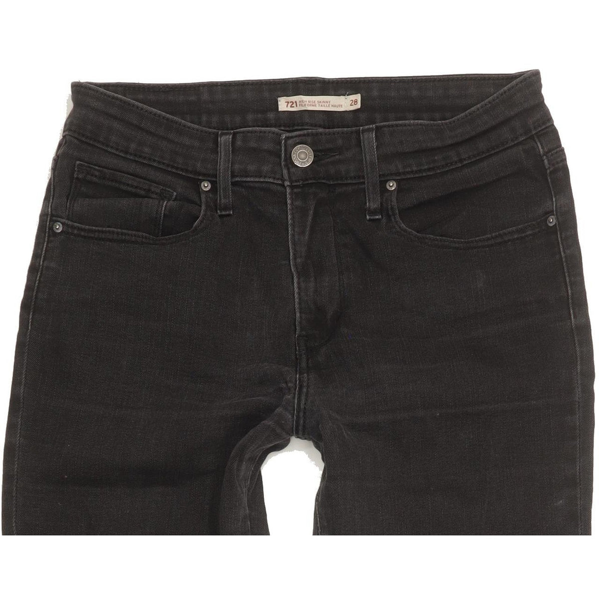 Levi's Filiforme Women Grey Skinny Slim Stretch Jeans W28 L31