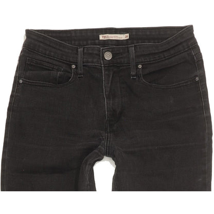 Levi's Filiforme Women Grey Skinny Slim Stretch Jeans W28 L31