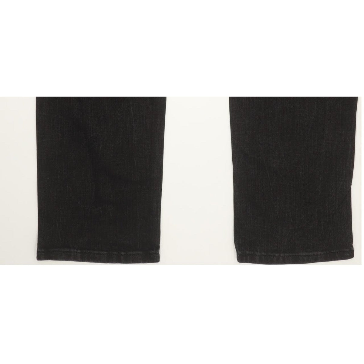 Pioneer Lake Men Black Straight Regular Stretch Jeans W36 L30