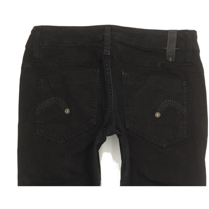 G-Star Reese Women Black Skinny Slim Stretch Jeans W29 L32