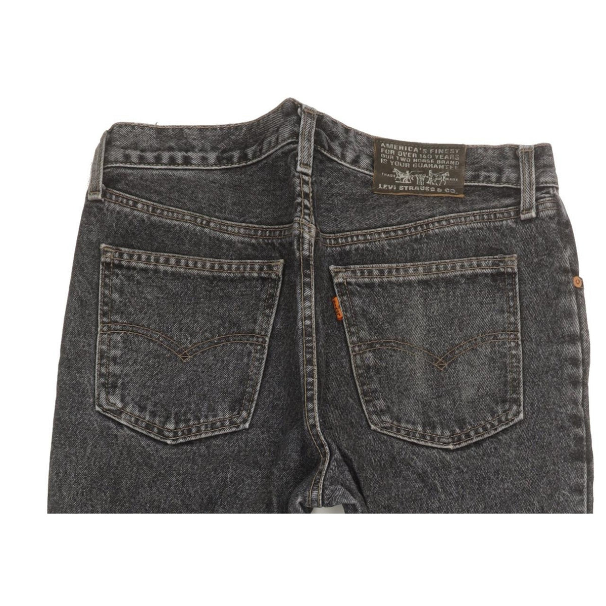 Levi's 631 Men Charcoal Straight Slim Jeans W33 L32
