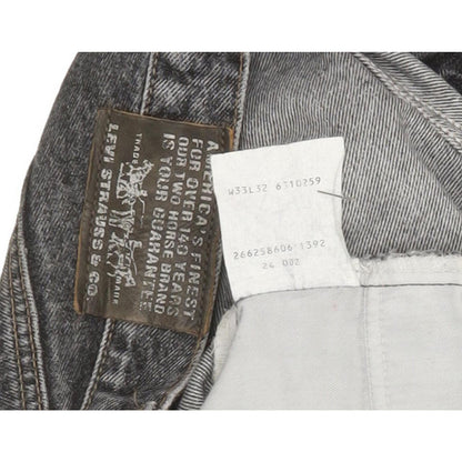 Levi's 631 Men Charcoal Straight Slim Jeans W33 L32