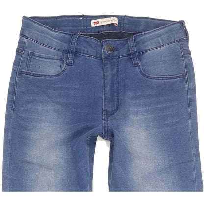 Levi's 721 Kids Women Blue Skinny Slim Stretch Jeans W24 L31