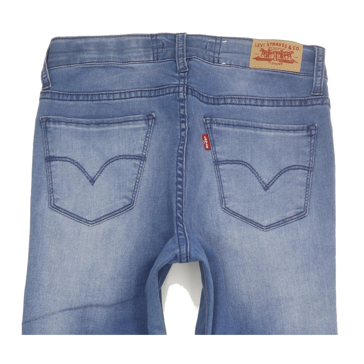 Levi's 721 Kids Women Blue Skinny Slim Stretch Jeans W24 L31