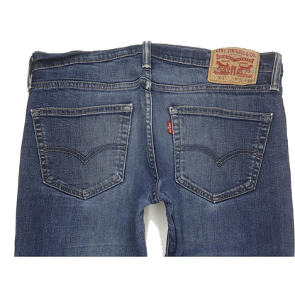 Levi's 511 Men Blue Straight Slim Stretch Jeans W31 L31