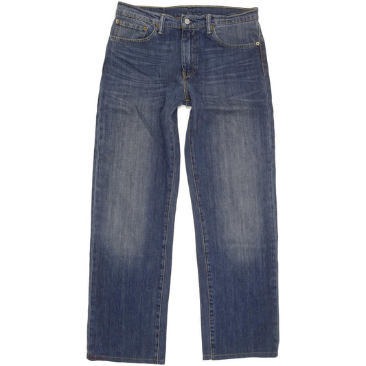 Levi's 751 Men Blue Straight Regular Stretch Jeans W34 L31