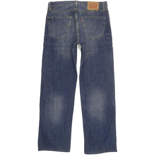Levi's 751 Men Blue Straight Regular Stretch Jeans W34 L31