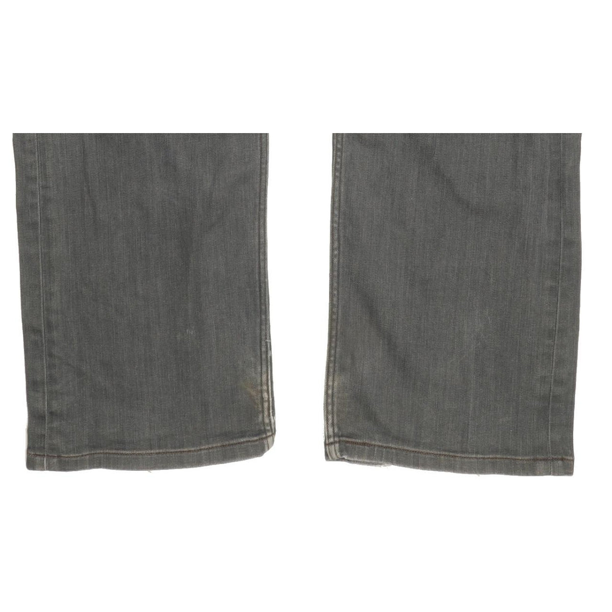 Levi's 504 Men Grey Straight Regular Stretch Jeans W40 L30