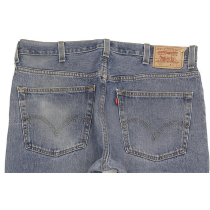 Levi's 505 Men Blue Straight Regular Jeans W38 L30