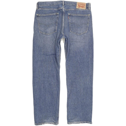 Levi's 505 Men Blue Straight Regular Jeans W36 L29