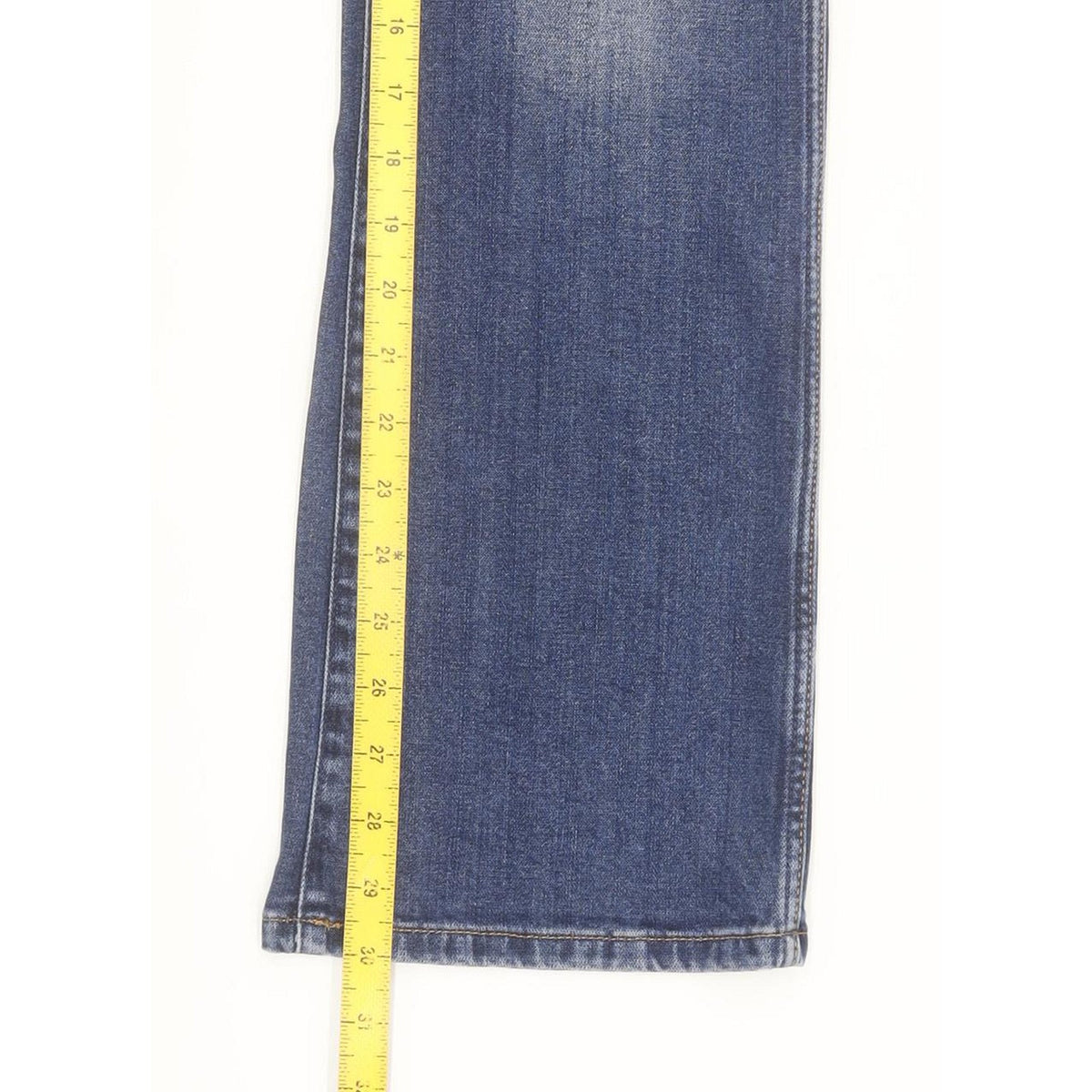Wrangler Avery Women Blue Straight Slim Stretch Jeans W31 L30