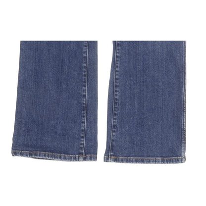 Wrangler Avery Women Blue Straight Slim Stretch Jeans W31 L30