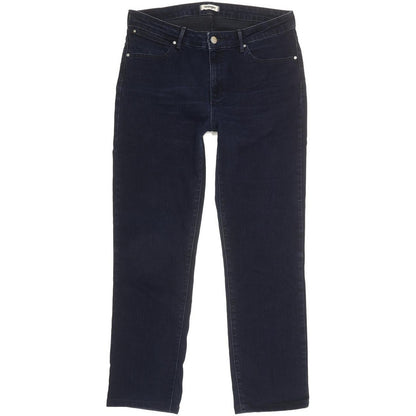 Wrangler Women Blue Straight Slim Stretch Jeans W32 L27