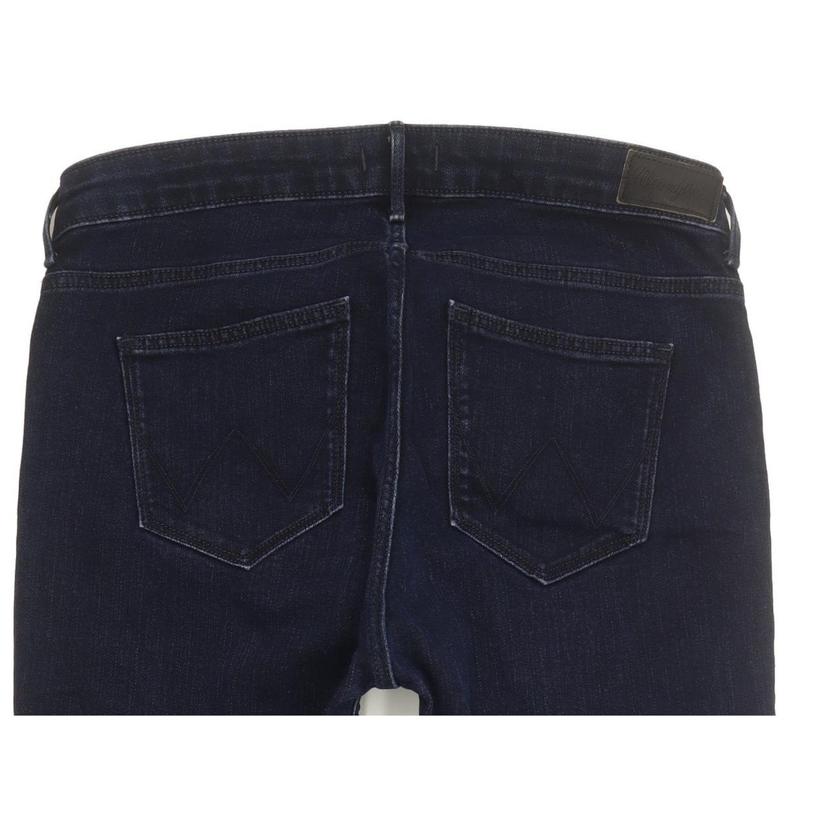 Wrangler Women Blue Straight Slim Stretch Jeans W32 L27