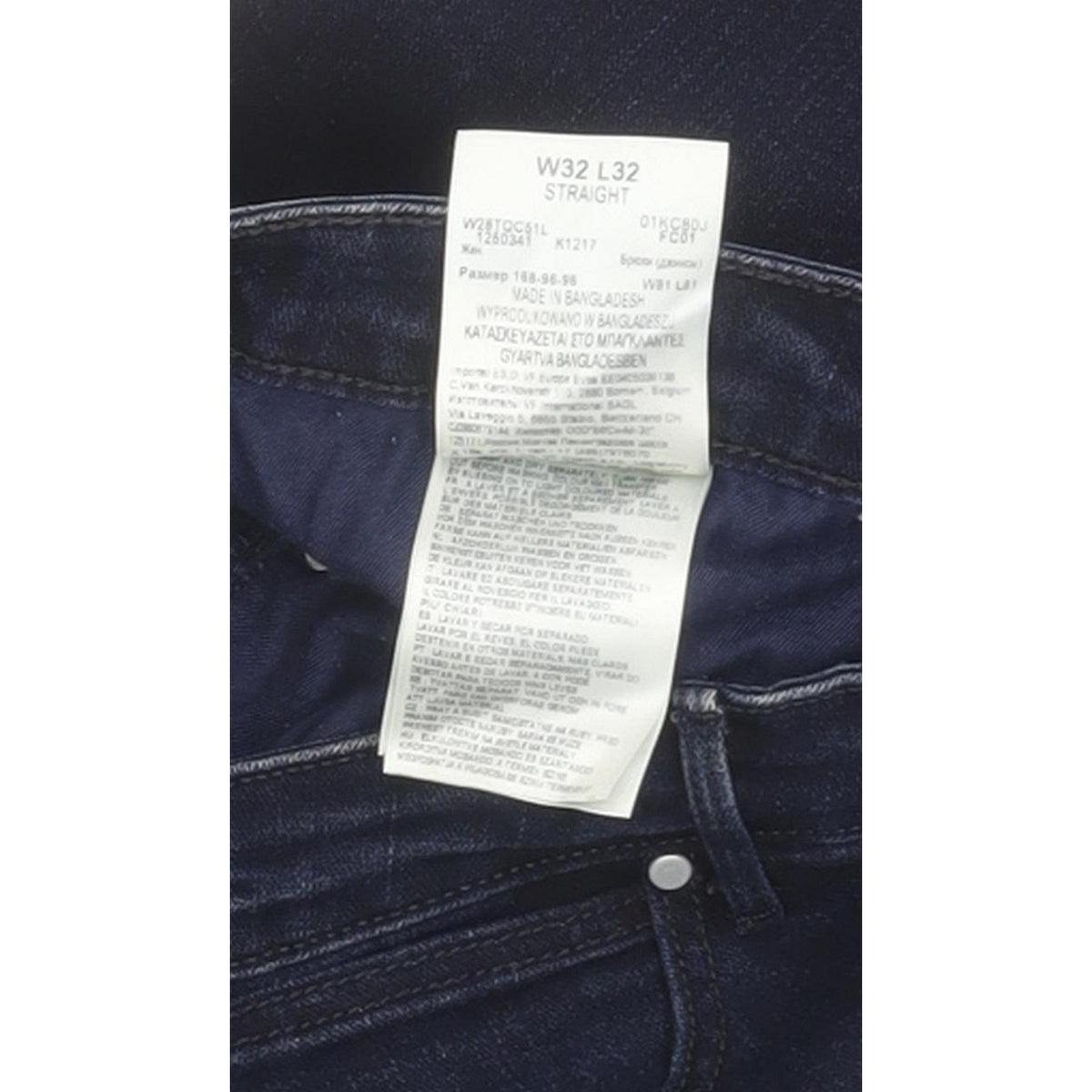 Wrangler Women Blue Straight Slim Stretch Jeans W32 L27