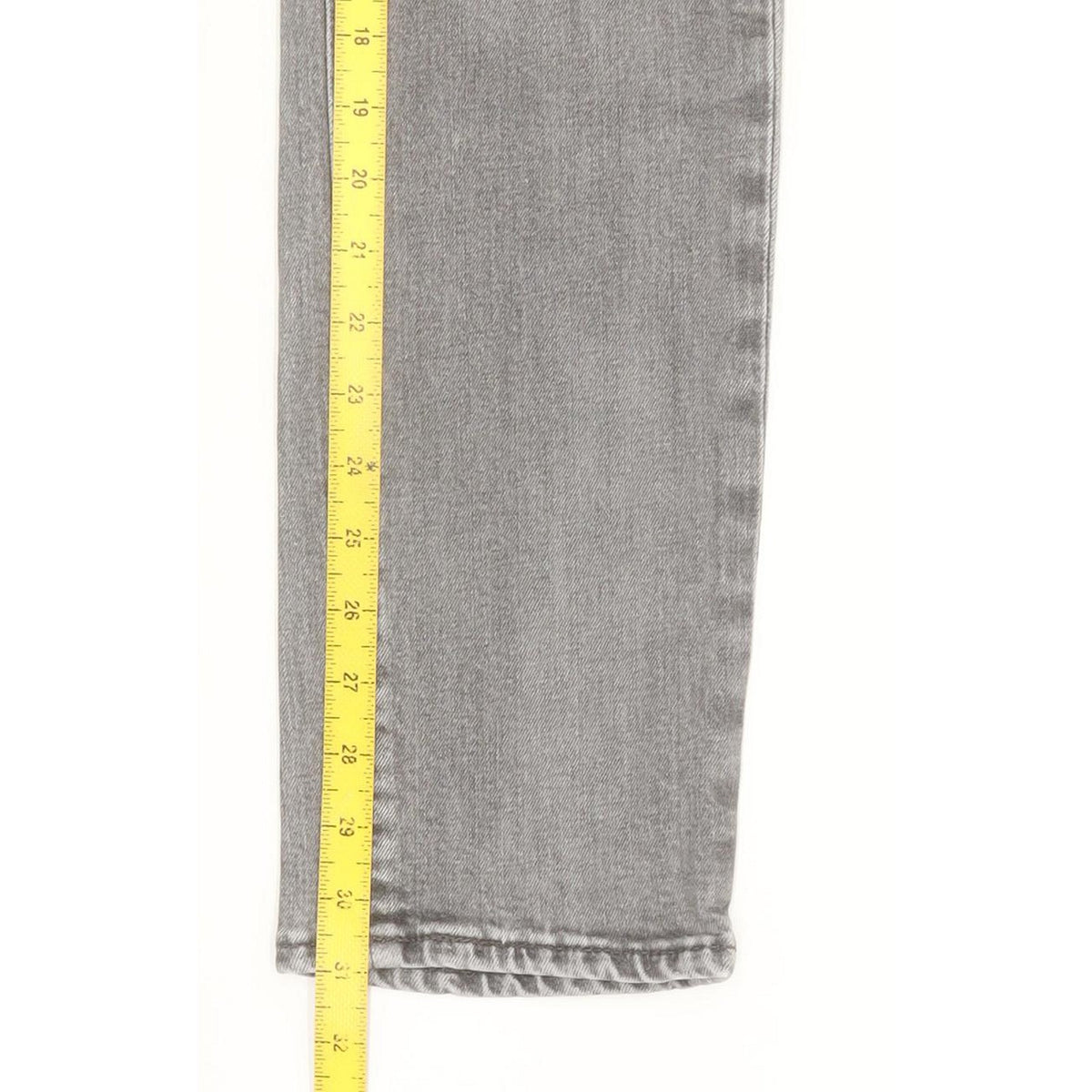 Levi's 511 Men Grey Straight Slim Jeans W29 L31