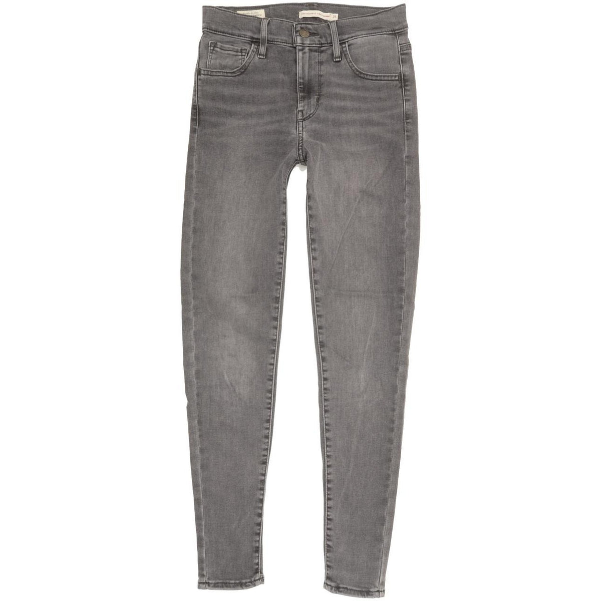 Levi's 720 Women Grey Skinny Slim Stretch Jeans W25 L27