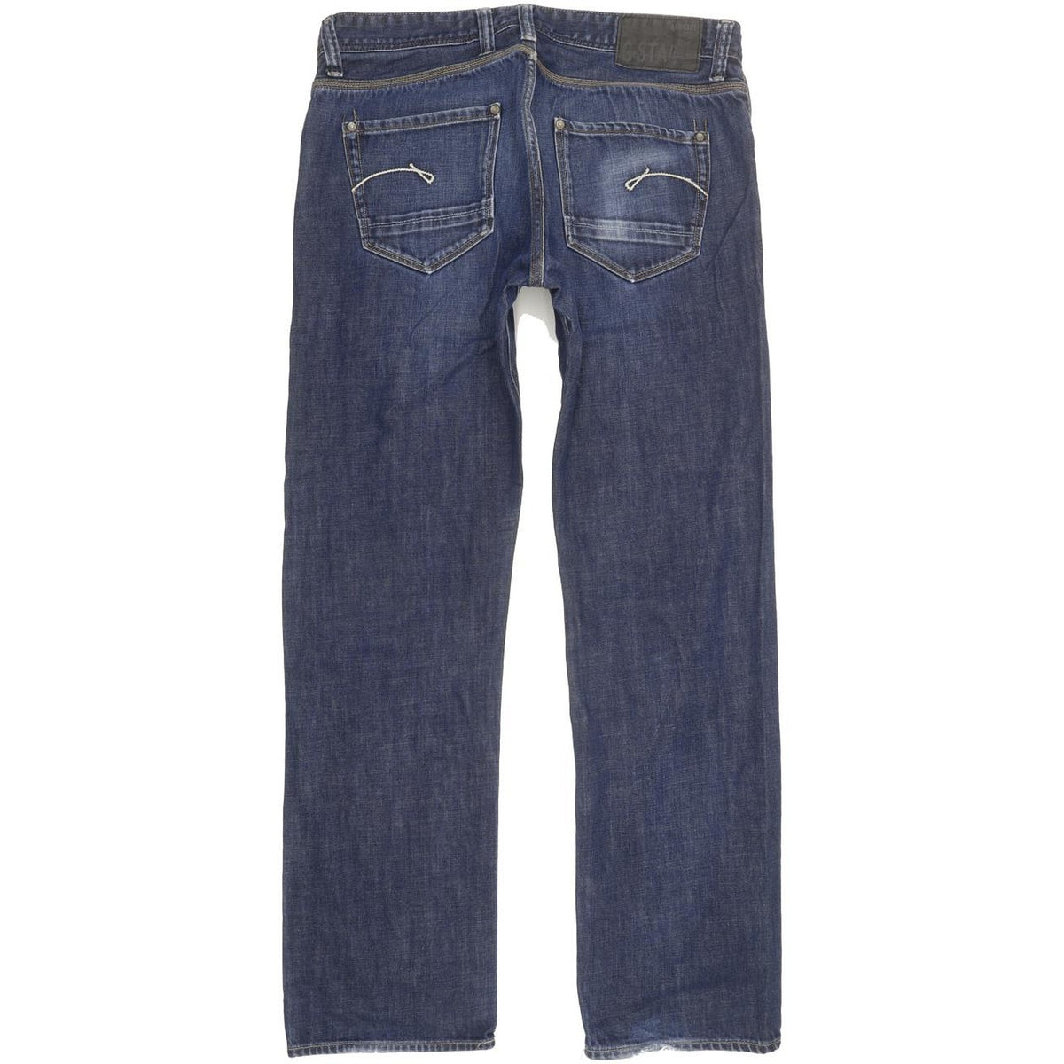 G-Star Porter Men Blue Straight Regular Jeans W36 L32