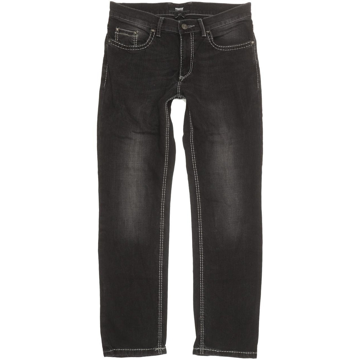 Pioneer Rando Men Blue Straight Regular Stretch Jeans W34 L31